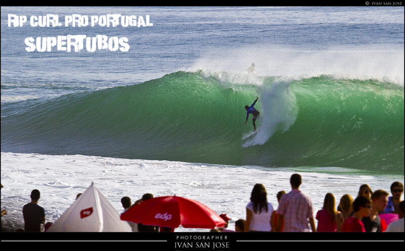 Peniche Portugal — ola en Supertubos — fotografía surf — hegohaizea